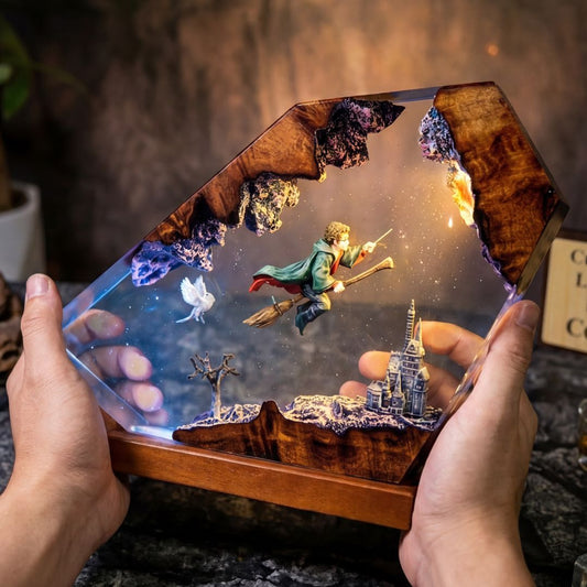 HP Wizard Handmade Resin Lamp