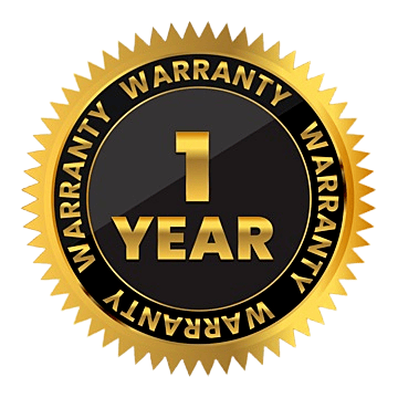 1 Year Warranty